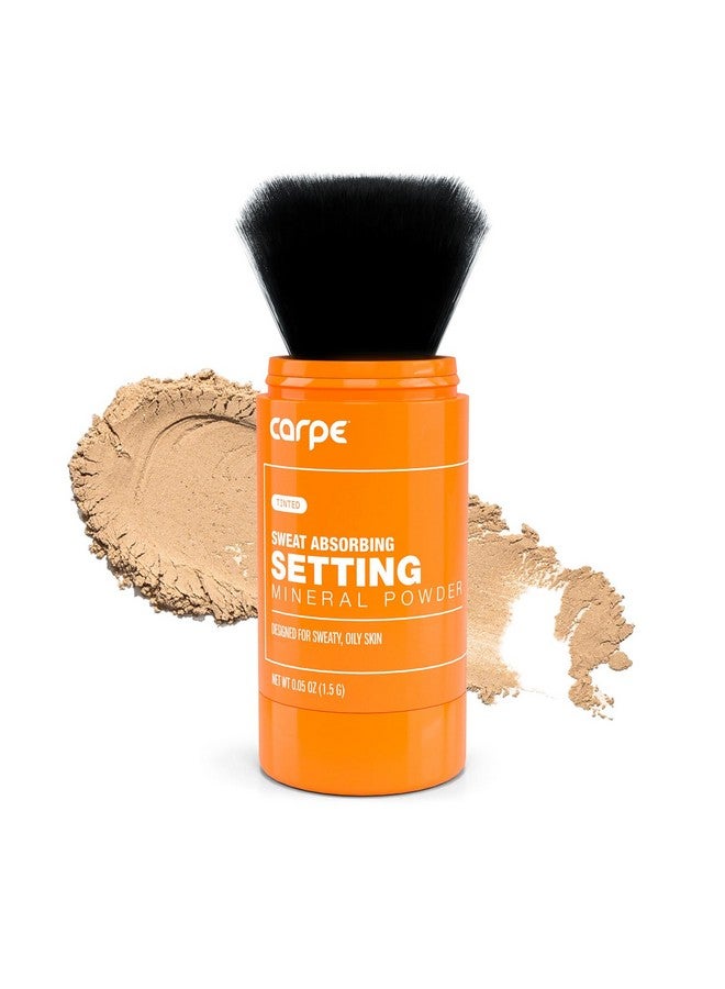 Carpe ~NEW~ Sweat Absorbing Translucent Mineral Powder - Mess-free Loose Powder Makeup That Controls Oil & Sweat Shine - Makeup Setting Powder For Oily Skin - Matte Finish Gentle on Skin - Image 1