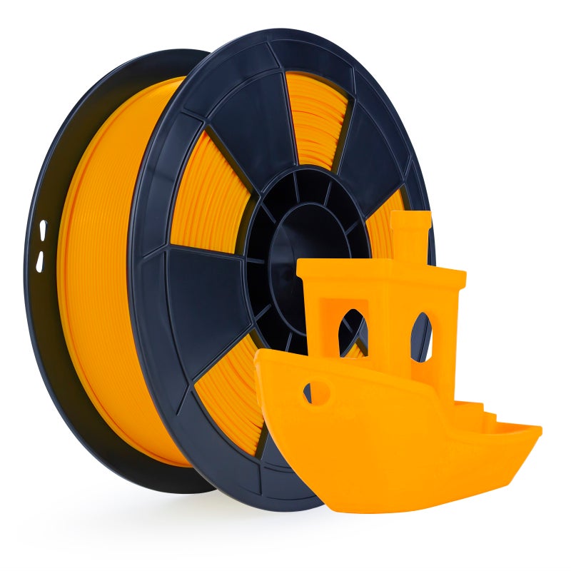ZIRO ORANGE  PLA PRO Basic Color Series Filament 1.75mm 1kg/2.2lb Spool, - Image 2