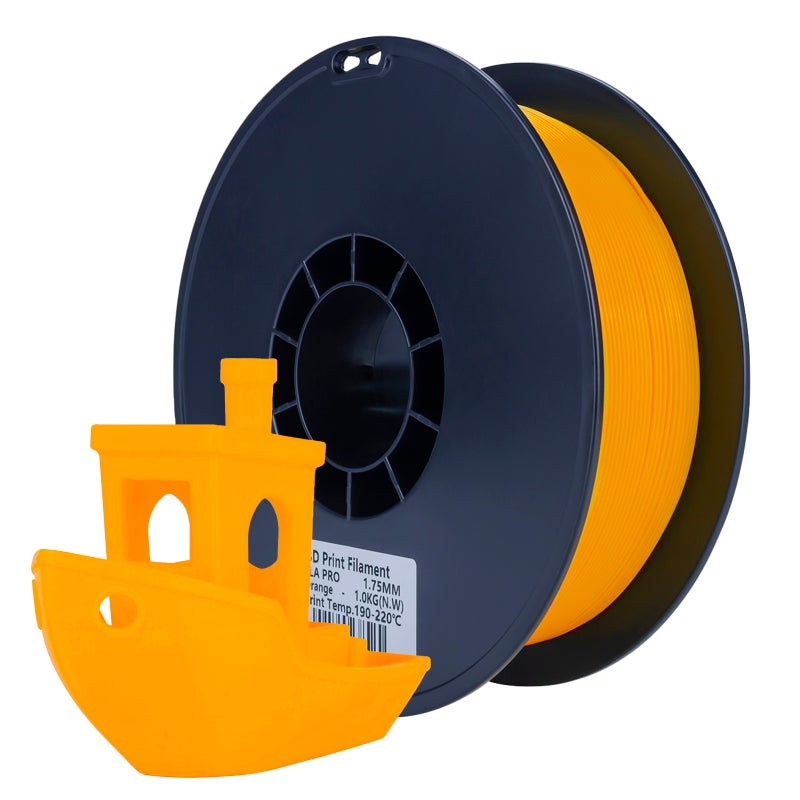 ZIRO ORANGE  PLA PRO Basic Color Series Filament 1.75mm 1kg/2.2lb Spool, - Image 1