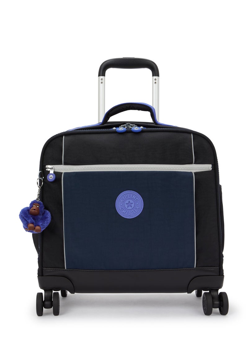 kipling Storia + New Kichirou + 100pens (Buy Trolley + Lunch Bag & Get Free Pencil Case) (Set of 3pcs Bundle) True Block - Blue  - Image 2