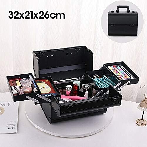 practicalws Makeup BagTravel Accessories Dorm Room Essentials Toiletry Bag for WomenTravel Essentials Cosmetic Bag Makeup CaseMothers Day Gifts Graduation Gifts Medium z Black - Image 3