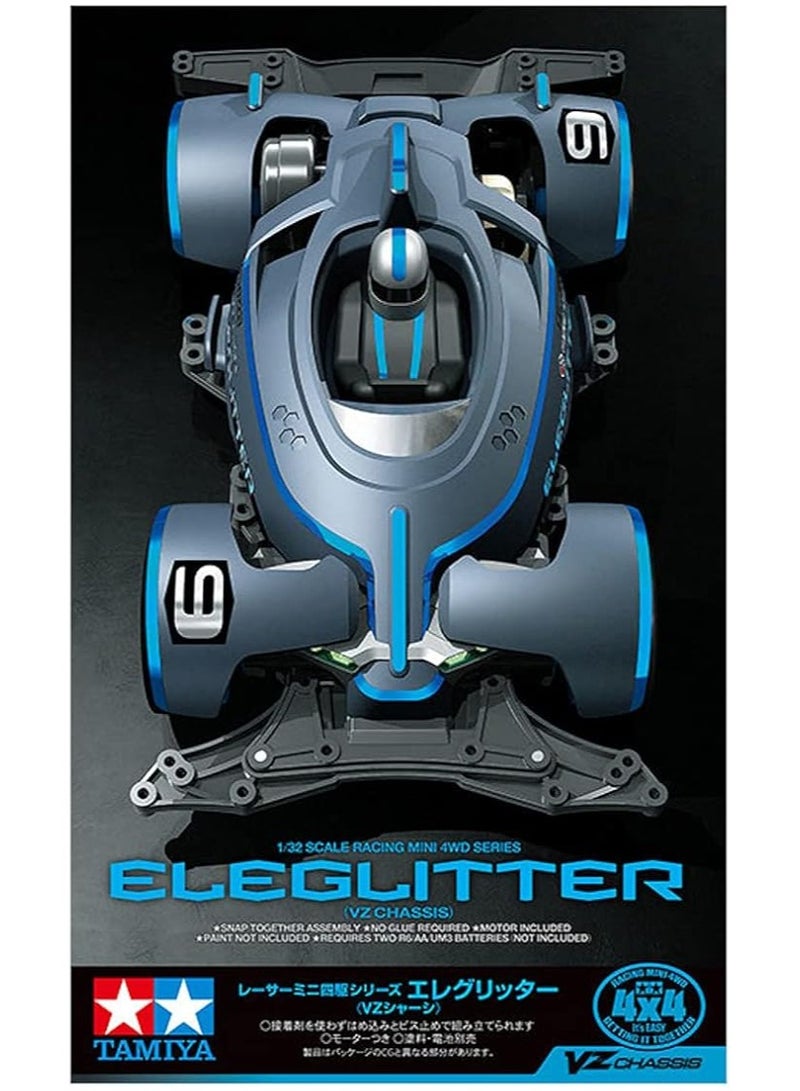 Tamiya Mini 4WD 1/32 Eleglitter VZ Chassis