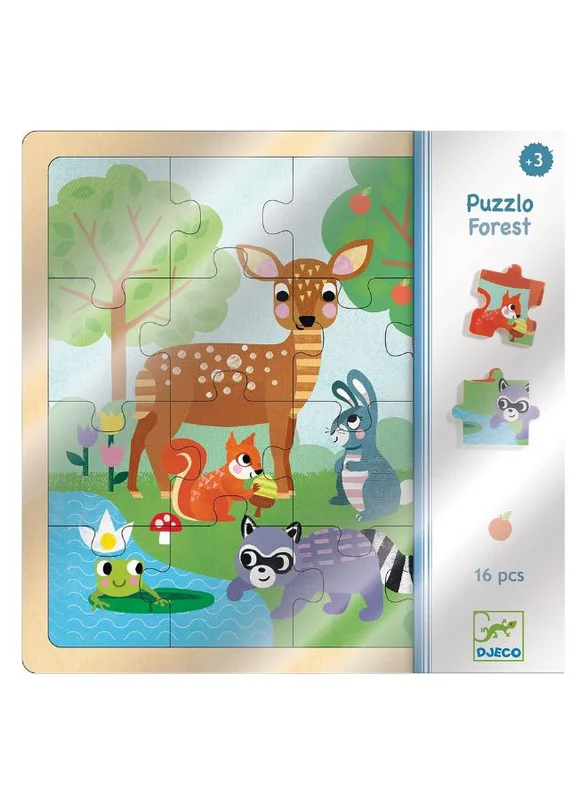 DJECO Wooden Puzzle - Forest