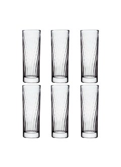 Generic 6 Piece Curved glass Set 290 ml  - Image 1
