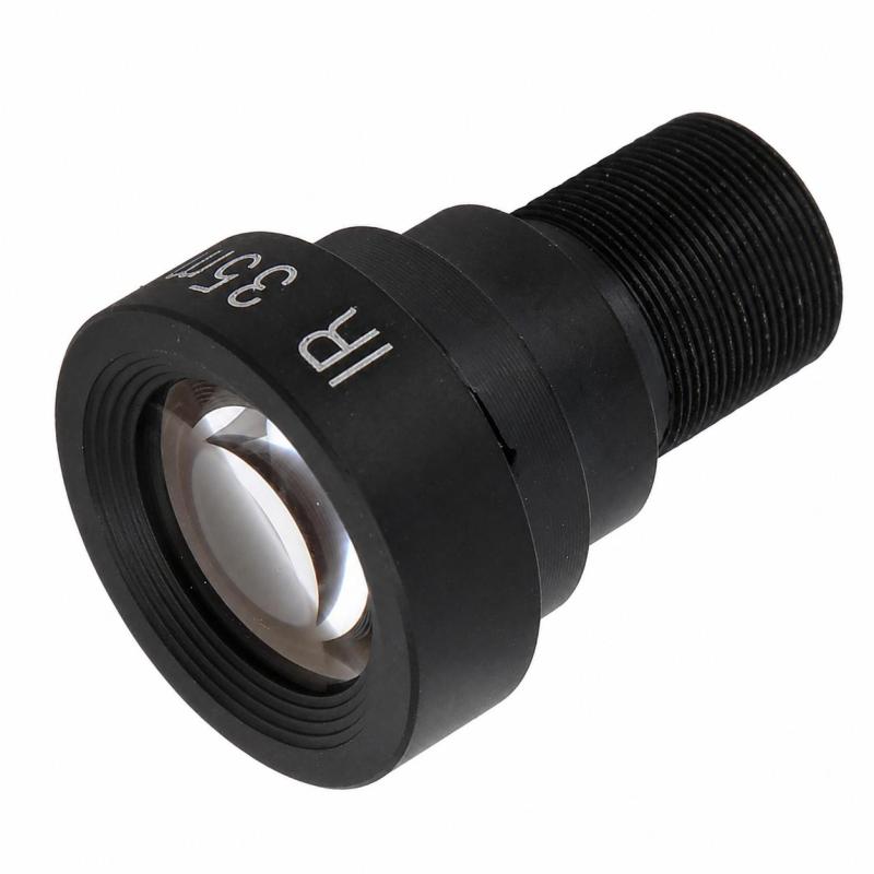5MP HD Security Camera Lens - M12 Specification 35mm Optical Focal Premium ABS & Optical Glass Lens for Single Board Webcam Installation - Image 1