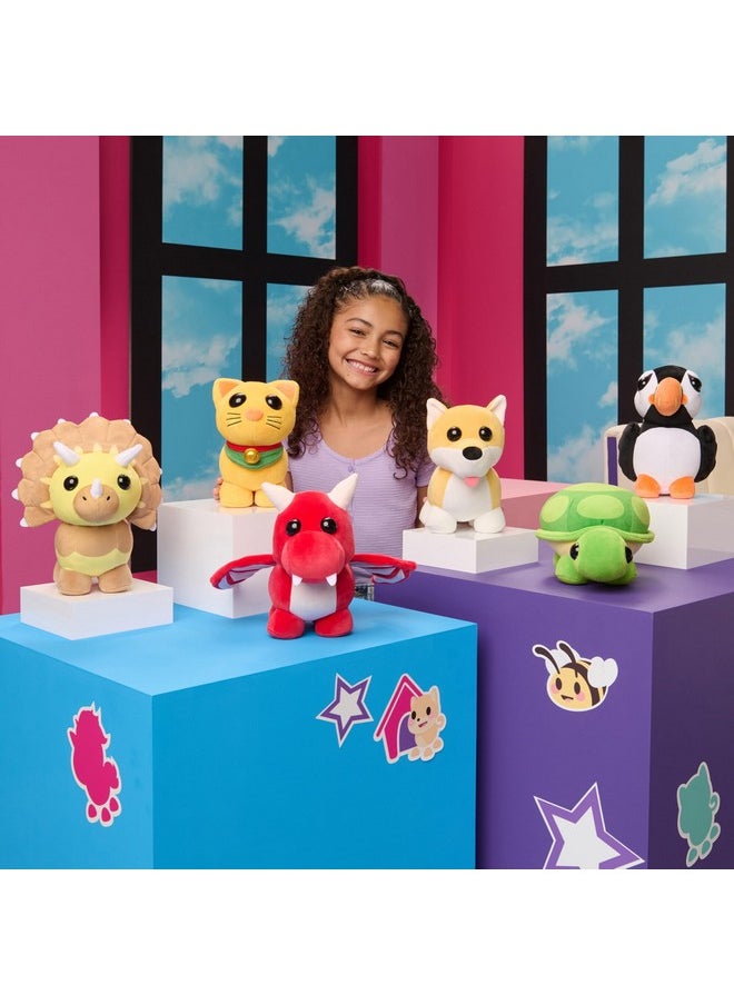 ADOPT ME! - Collector Plush - Puffin - Series 4 - Ultra-Rare In-Game Stylization Plush - Exclusive Virtual Item Code Included - Toys For Kids Ages 6+ - Image 1