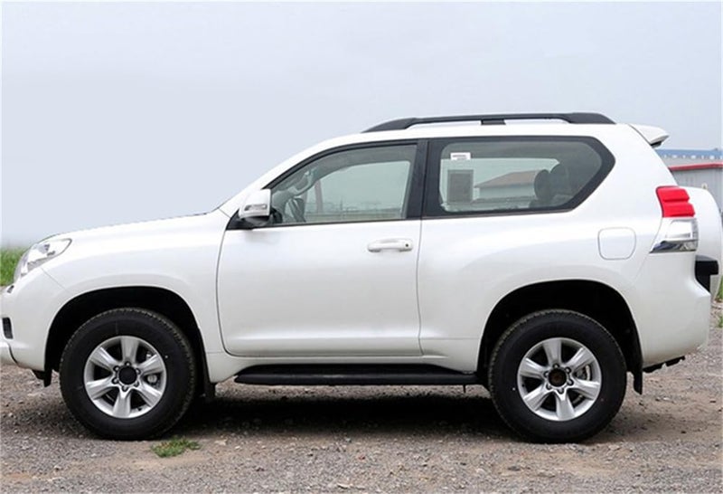 غطاء نهاية ساق رف السقف لسيارة تويوتا لاند كروزر برادو FJ150 2010-2022، ملحقات خارجية سوداء 4 قطع - Image 2