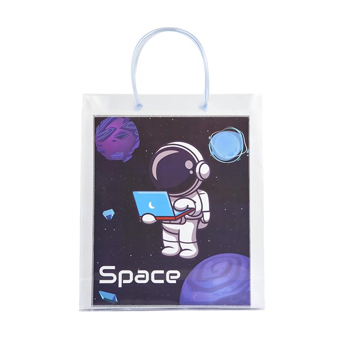 ARTEK Premium Space Gift Bags Pack of 5 EcoFriendly Polypropylene Return Gift Bags Sturdy Handle NonTearable Waterproof Ideal for Return Gifts 13 X 35 X 11 Inch - Image 5