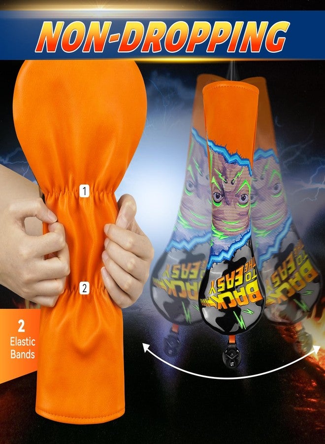 LZFAN Golf Club Head Cover Golf Head Cover Driver Headcover Hybrid Club Head Cover Back to The Easy - Image 5