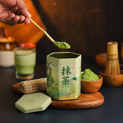 The Vedas Uji Kyoto Imperial Ceremonial Grade Matcha Tea crafted by Hamayen Vikshuva(ハマーン・ヴィクシュヴァ) | from Uji Kyoto | 50 grams - Image 2