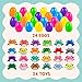 Zesua Easter Basket Stuffers Easter Basket Essentials 24 Pack Prefilled Plastic Eggs with Axolotl Plush Toys Mini Mexican Salamander Stuffed Animals for Kids Easter Gifts Classroom Exchanges Party Favors - Image 3