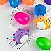 Zesua Easter Basket Stuffers Easter Basket Essentials 24 Pack Prefilled Plastic Eggs with Axolotl Plush Toys Mini Mexican Salamander Stuffed Animals for Kids Easter Gifts Classroom Exchanges Party Favors - Image 5