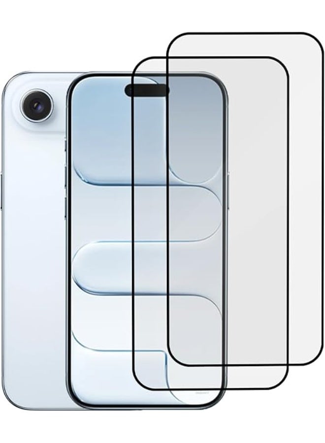 ACLIX 2 Package of Screen Protectors for iPhone 17 Air, 9H Tempered Glass Screen Shatterproof Anti-Scratch Glass HD Clear Case Friendly - Image 1