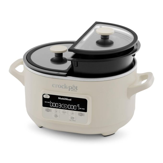 CROCKPOT MULTIMEAL MULTICOOKER AND PROGRAMMABLE SLOW COOKER WITH BAKE FUNCTION OAT MILK
