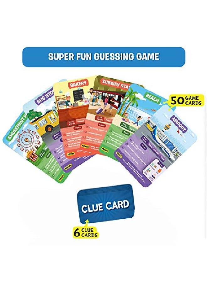 Skillmatics - Card Game : Guess In 10 All Around The Town | Gift For 6 Year Olds And Up | Quick Game Of Smart Questions | Super Fun For Travel & Family Game Night - Image 1