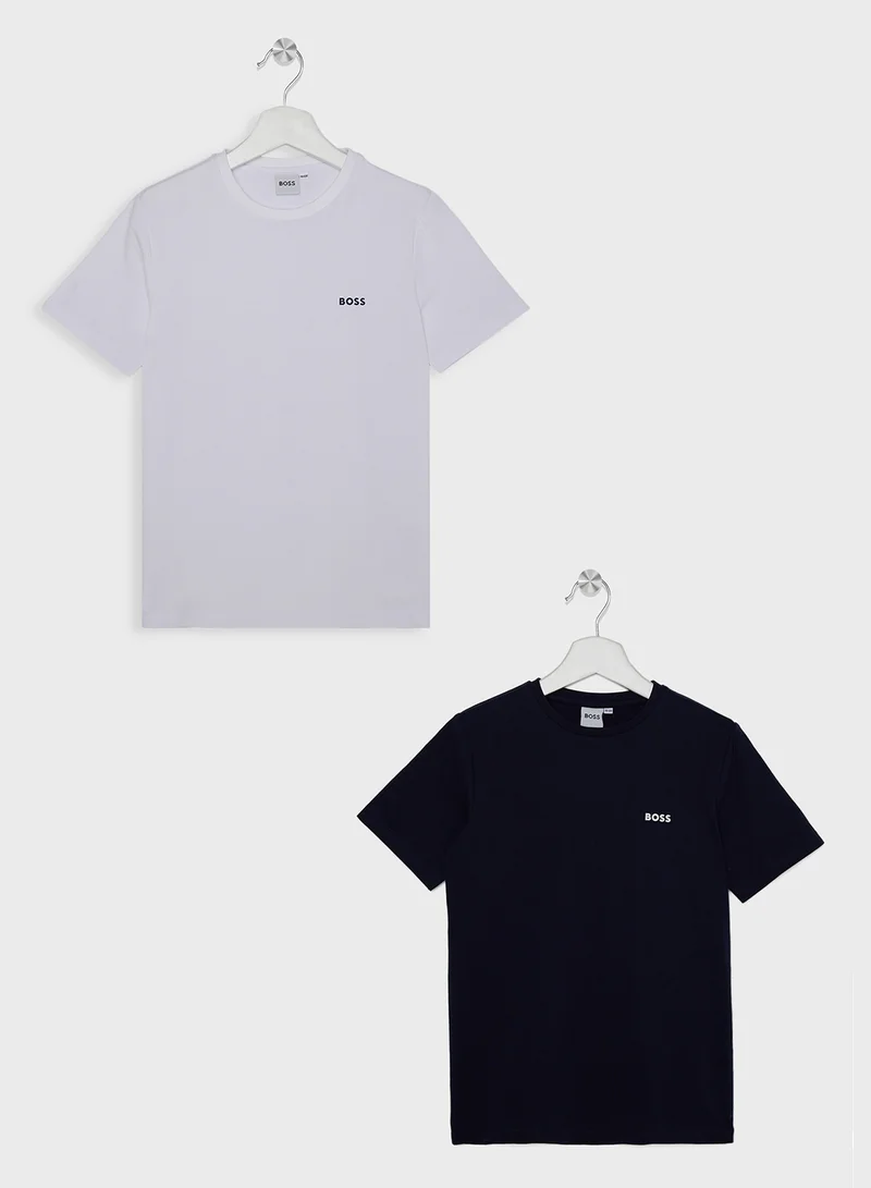 بوس Kids Logo T-Shirt