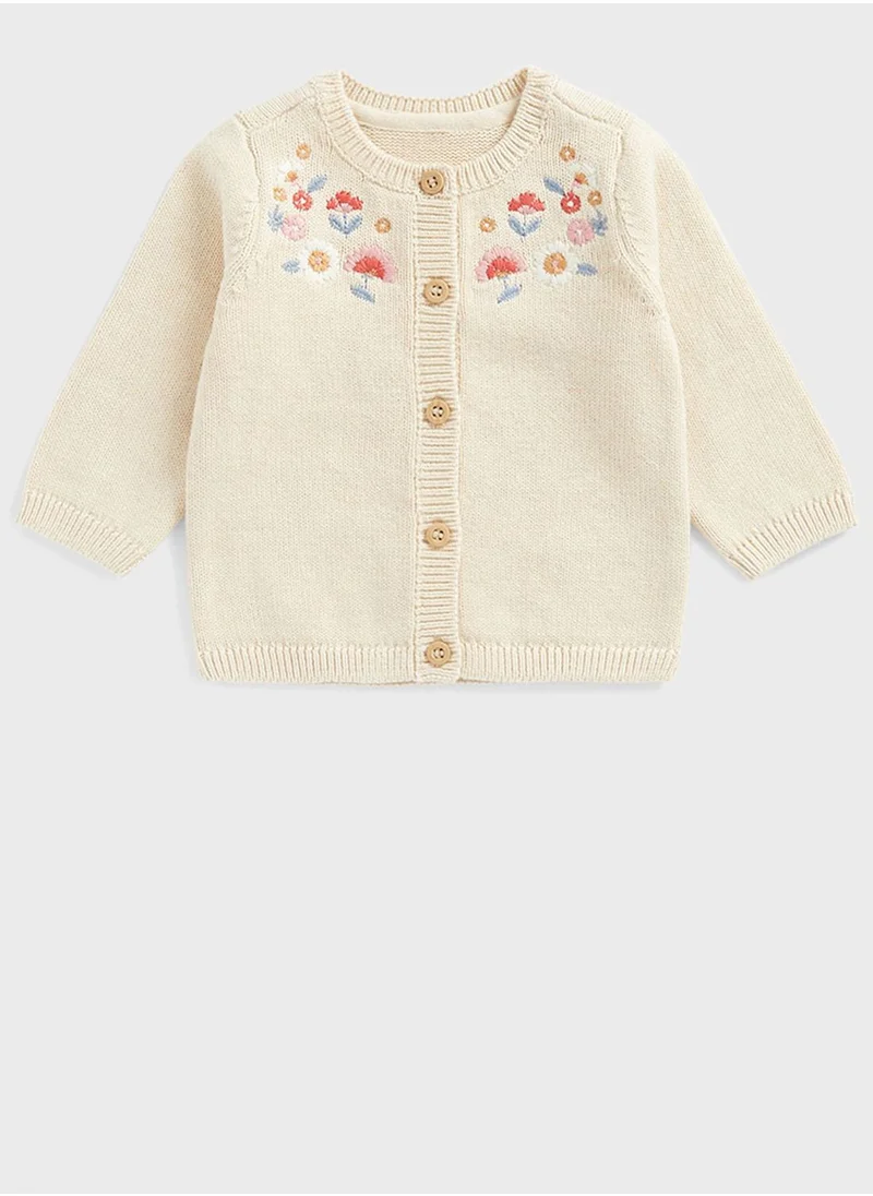 mothercare Infant Floral Print Cardigan