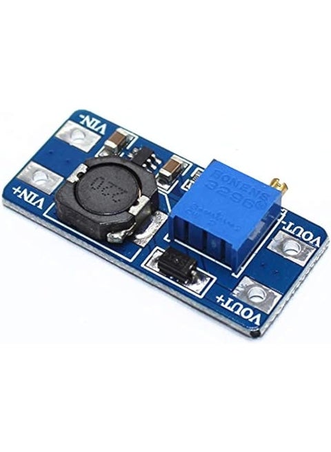 MT3608 DC-DC Adjustable Boost 2A Boost Step Up Module with Micro USB 2V - 24V to 5V 9V 12V 28V LM2577