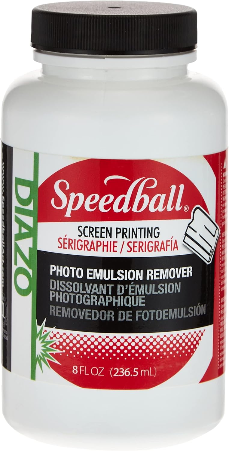 Speedball مزيل المستحلب الضوئي ديازو 8 أونص من سبيدبول للطباعة بالشاشة والطباعة بالكتل - Image 1