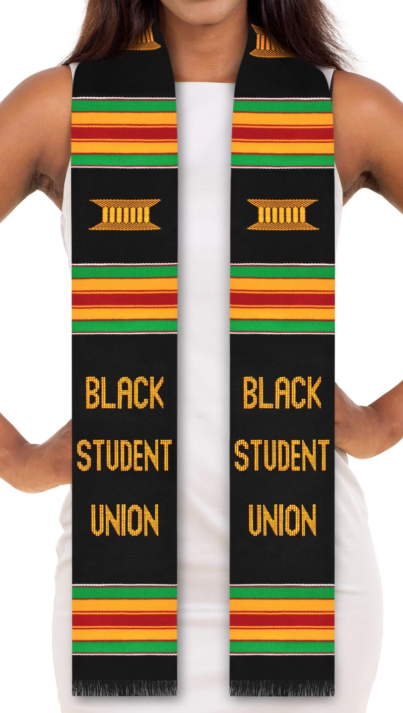 ADVANSYNC Black Student Union Kente Stole (BSU) - Image 1