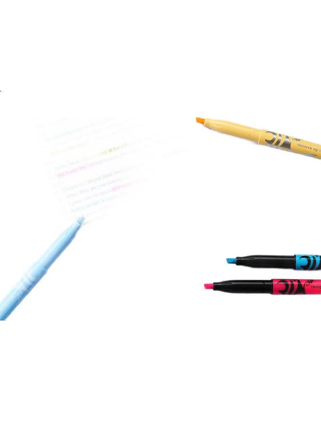 Pilot Erasable Highlighter, Natural Color Series, Color Frixion Marker, Highlighting Pen, Sw-Fl Slanted Tip, Orange, Single Pen - Image 2