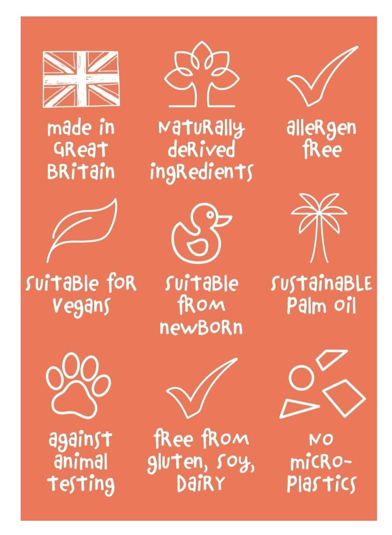 Mini U Honey Cream Conditioner, White - Ideal for Kids, Suitable from Newborn - Naturally Derived & Made in UK - Image 3