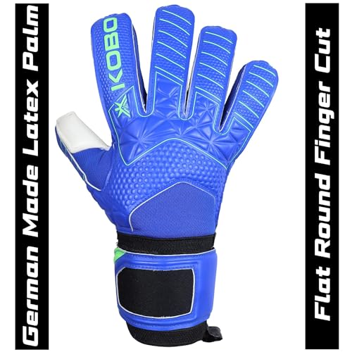 Kobo Football/Soccer Goalie Goal Latex Keeper Gloves, Strong Grip for The Toughest Saves (6.5) - Image 2