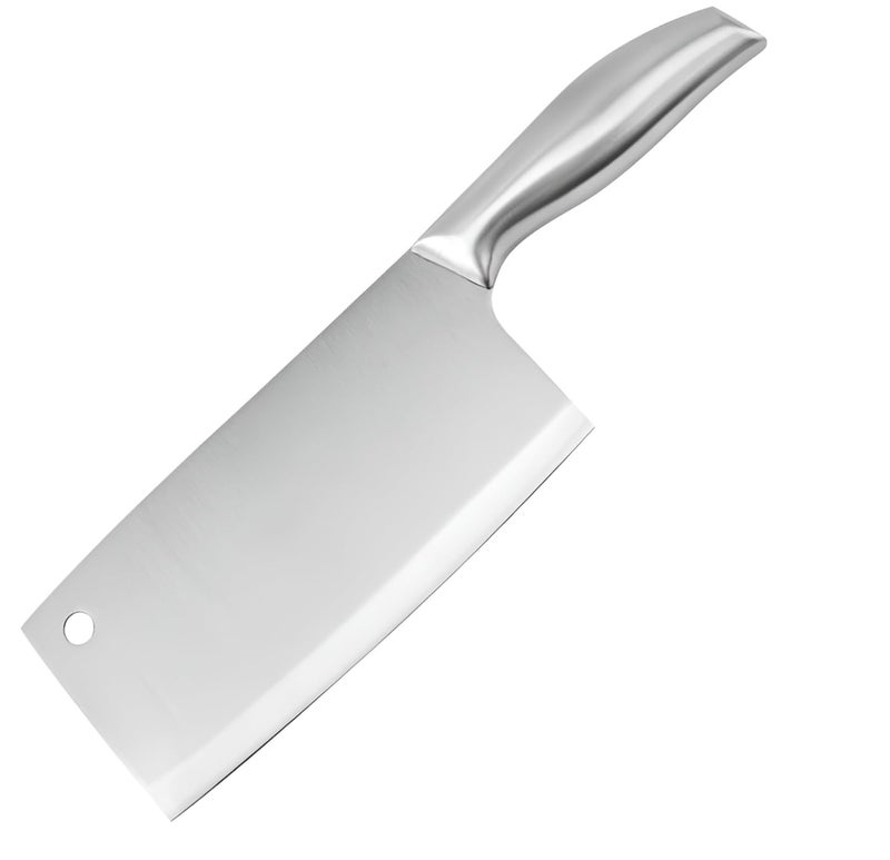 yomith Stainless Steel Home Kitchen Chef Knife, Santoku Knife, Cleaver knive Comfortable Handle Sharp Knife for Cutting, Chopping, Slicing, Fruits Vegetables and Meat (1 PCS C-C) - Image 1