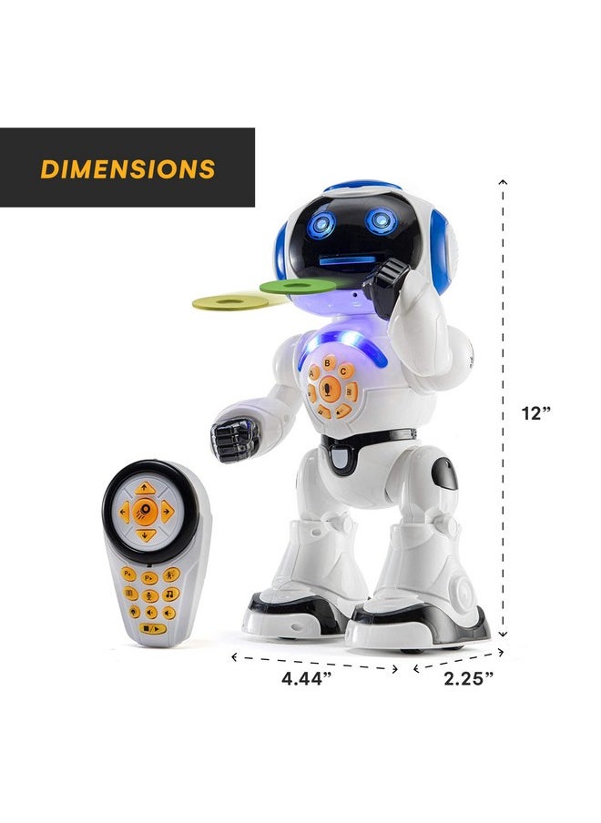 Top Race Programmable Led Rc Robot Toys - Interactive 12-Inch Tall Dancing And Talking Robot For Kids  - Image 3