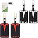 Kolti Tesla Key Card Holder Tesla Card Key Holder for Model 3 Y S X Cybertruck with Key Rings 2 Pack Silicone - Image 2