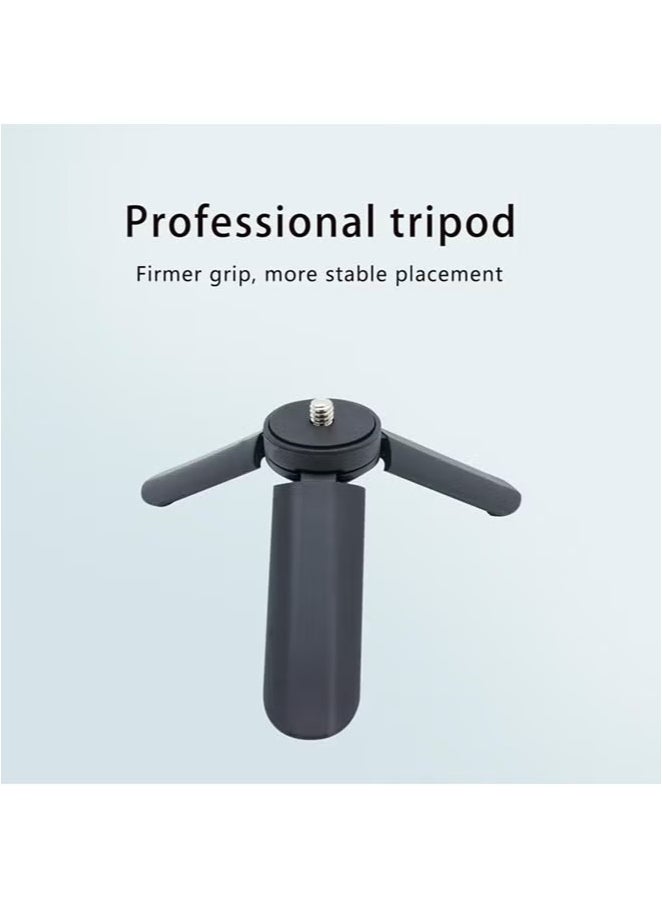 Generic - Mini Tripod for DJI Osmo Pocket 3 & 2, Portable 1/4" Stand Mount, Lightweight Selfie Tripod Compatible with GoPro, Insta360, OSMO Action, XiaoYi, Feiyu Pocket & Action Cameras - Image 1