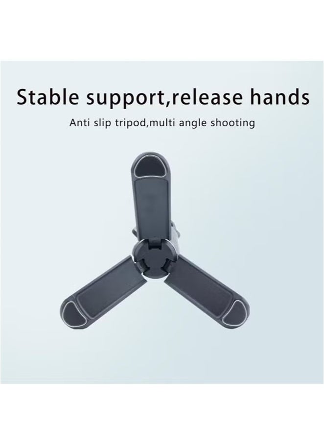 Generic - Mini Tripod for DJI Osmo Pocket 3 & 2, Portable 1/4" Stand Mount, Lightweight Selfie Tripod Compatible with GoPro, Insta360, OSMO Action, XiaoYi, Feiyu Pocket & Action Cameras - Image 1