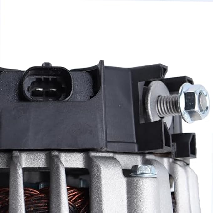 MISIOEK Alternator Compatible with 2008-2011 Chevy HHR 2.2L 2.4L 12V 130A 5-Groove Pulley Clockwise 15923218 - Image 3