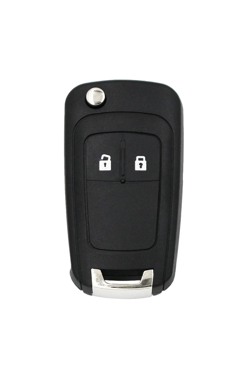 إيروريكس 10 قطع/مجموعة غطاء مفتاح قابل للطي بزرين لسيارة شيفروليه أفيو كروز، شفرة غير مقطوعة مع شعار - Image 5