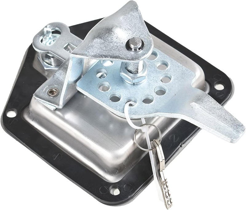 SEBLAFF 4-Pack Stainless Steel T-Handle Latch Tool Box Locks with Keys - Image 4