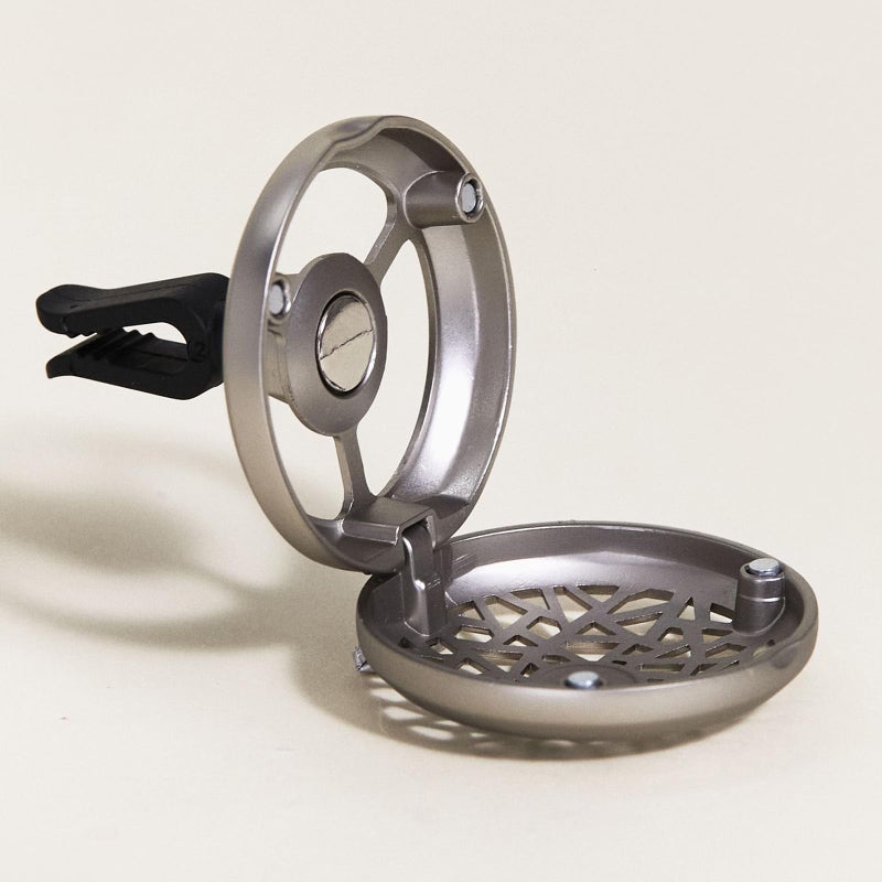 Maison Berger مايزون بيرجر - مجموعة موزع معطر هواء السيارة القابلة لإعادة التعبئة - 1.75" قطر × 1.25" عمق - صنع في فرنسا (تشطيب غير لامع) - Image 3