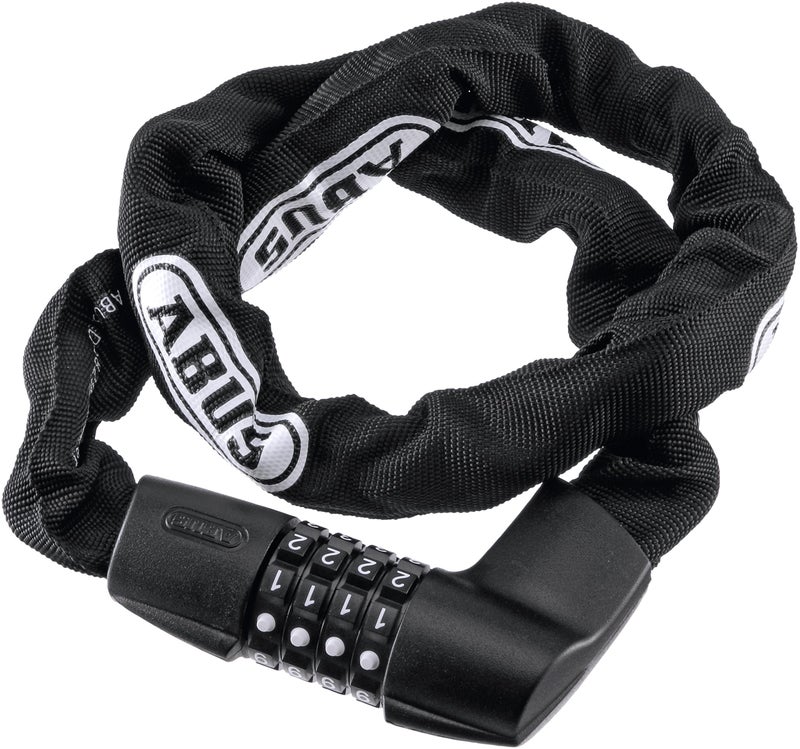 ABUS 1385 Tresor Combo Chain Lock, 85cm Length/7mm Diameter Square, Black - Image 4
