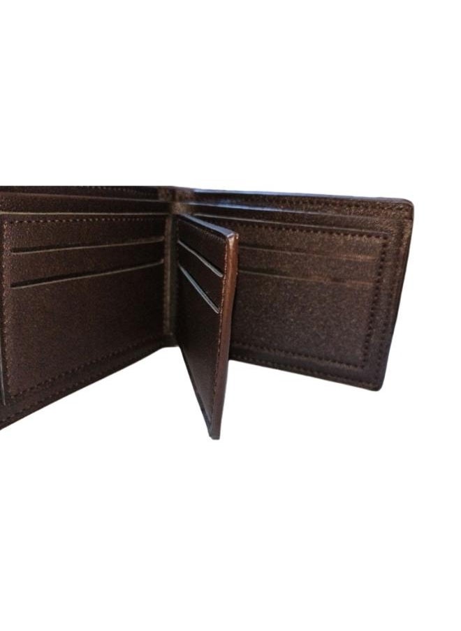 Generic - Unisex Wallet with Zipper Leather Card Wallet with External Zipper and Internal Pockets - Image 1