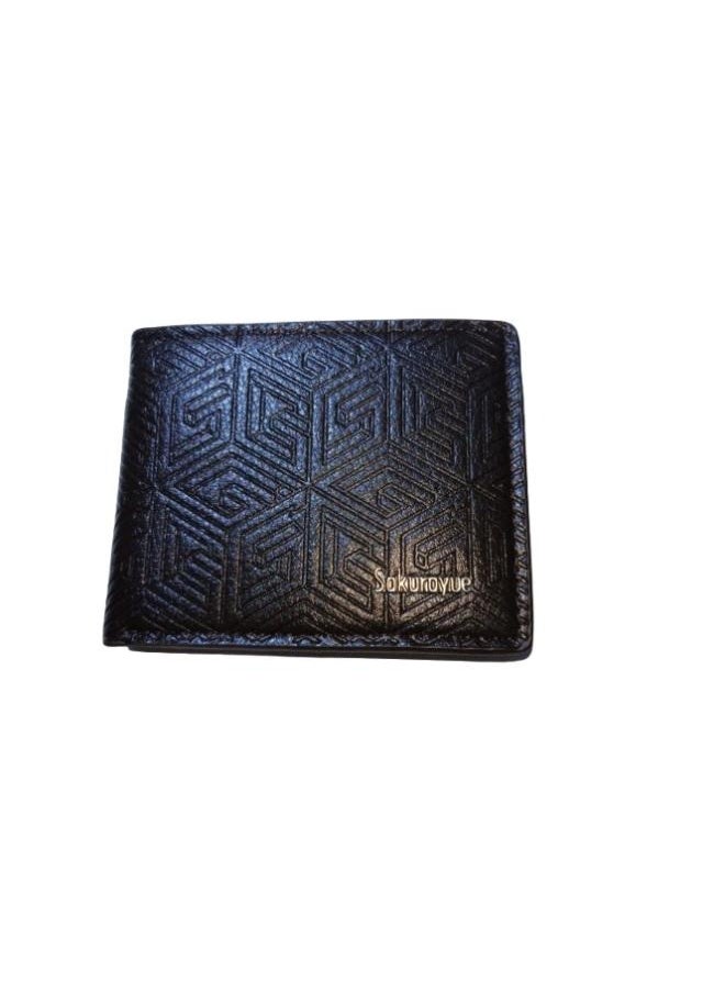Generic - Unisex Wallet with Zipper Leather Card Wallet with External Zipper and Internal Pockets - Image 1
