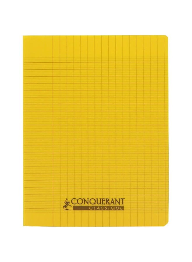 كونكويرانت دفتر ملاحظات (سييس) ١٧ × ٢٢ سم، ٩٦ صفحة (٤٨ ورقة)، مسطر مربع (فرنسي)، بنفسجي - Image 1