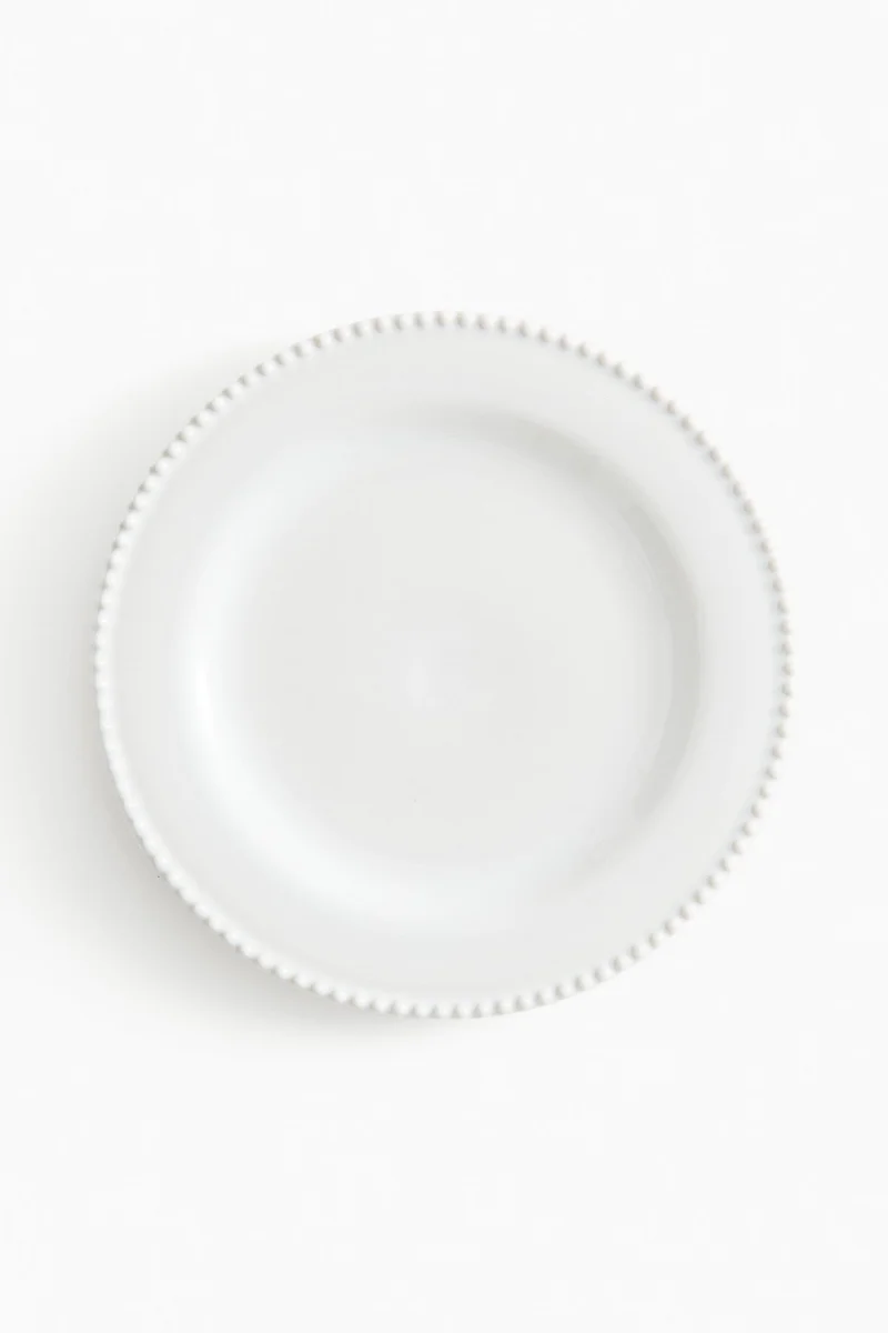 H&M Stoneware dinner plate