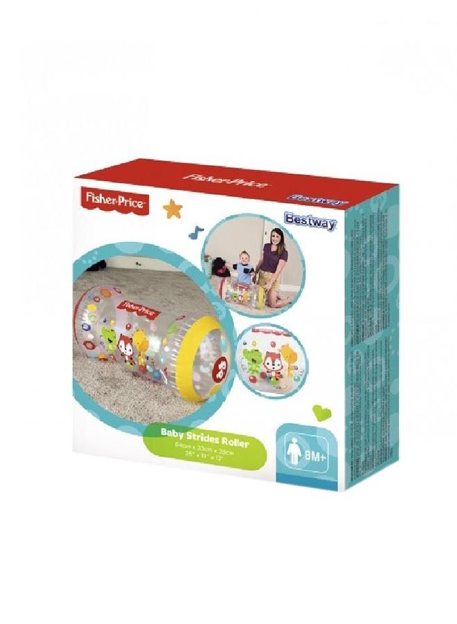 Bestway Fisher-Price Inflatable Baby Strides Roller (64 cm x 33 cm x 33 cm) - Image 1