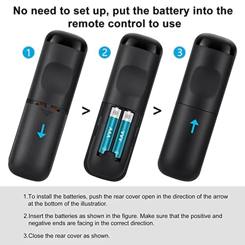 OMAIC 【Pack of 2】 Replacement Remote for Roku Box,for Roku Express,for Roku Premiere,for Roku Player,for Roku1/2/3/4,(NOT for Stick and TV or Game) - Image 3