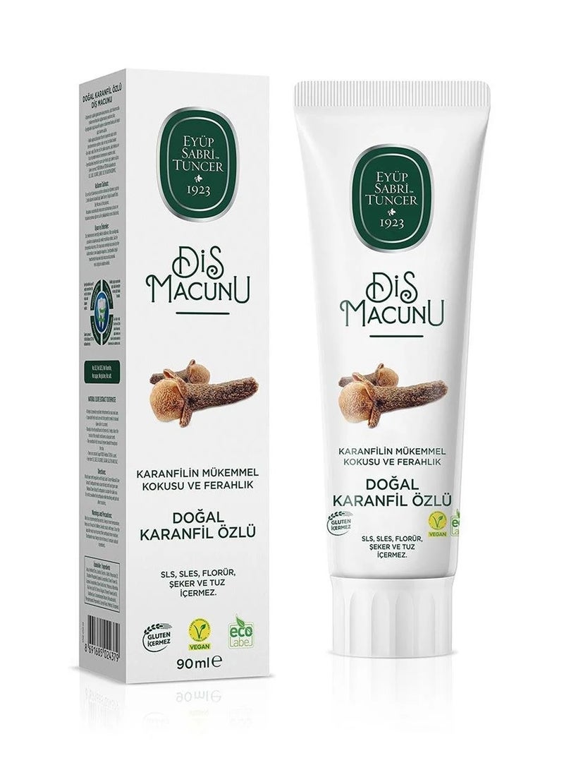 eyup sabri tuncer Natural Clove Extract Toothpaste 90 ml - Image 1