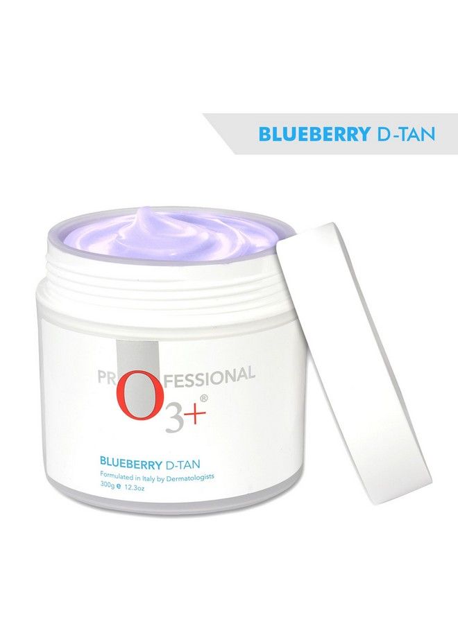 O3+ Blueberry De Tan With Natural Extracts For Tan Removal & Sun Damage Protection Ideal For Dry Skin (D Tan 300 G) - Image 2
