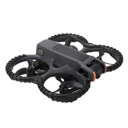 FSIDIWT Avata 2 Propeller Guard Protector AntiCollision Prop Bumper Silicone Protective Cover Ring for DJI Avata 2 Accessories Black - Image 1
