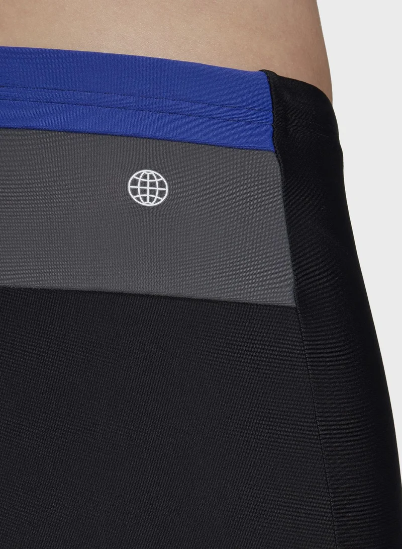 Adidas Colour Block Swim Shorts