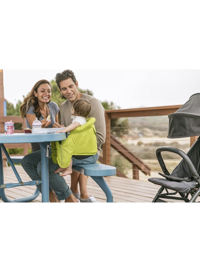 Inglesina Fast Table Chair, Lime Green - Portable Baby High Chair - For Babies & Toddlers 6-36 Months - Collapsible Design - Fits Tables 0.8'' to 3.5'' Thick, Compact Easy to Use - Travel Bag Included - Image 4