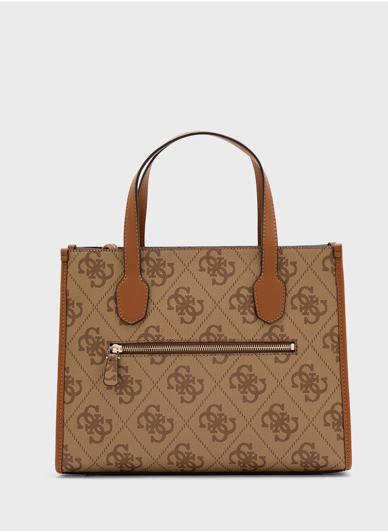 GUESS Izzy 2 Comp Tote  - Image 2