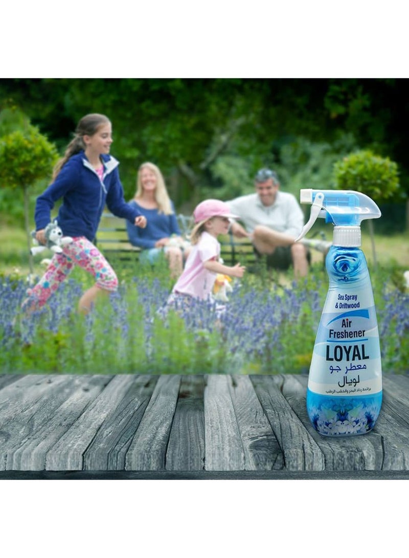 Loyal Air Fre shener with Sea Spray and Driftwood Scent - 450 ml - Image 4